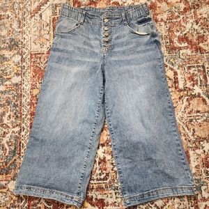 Maurices 14 High Rise Wide Leg Crop